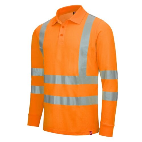 7014_polo_orange_vorne
